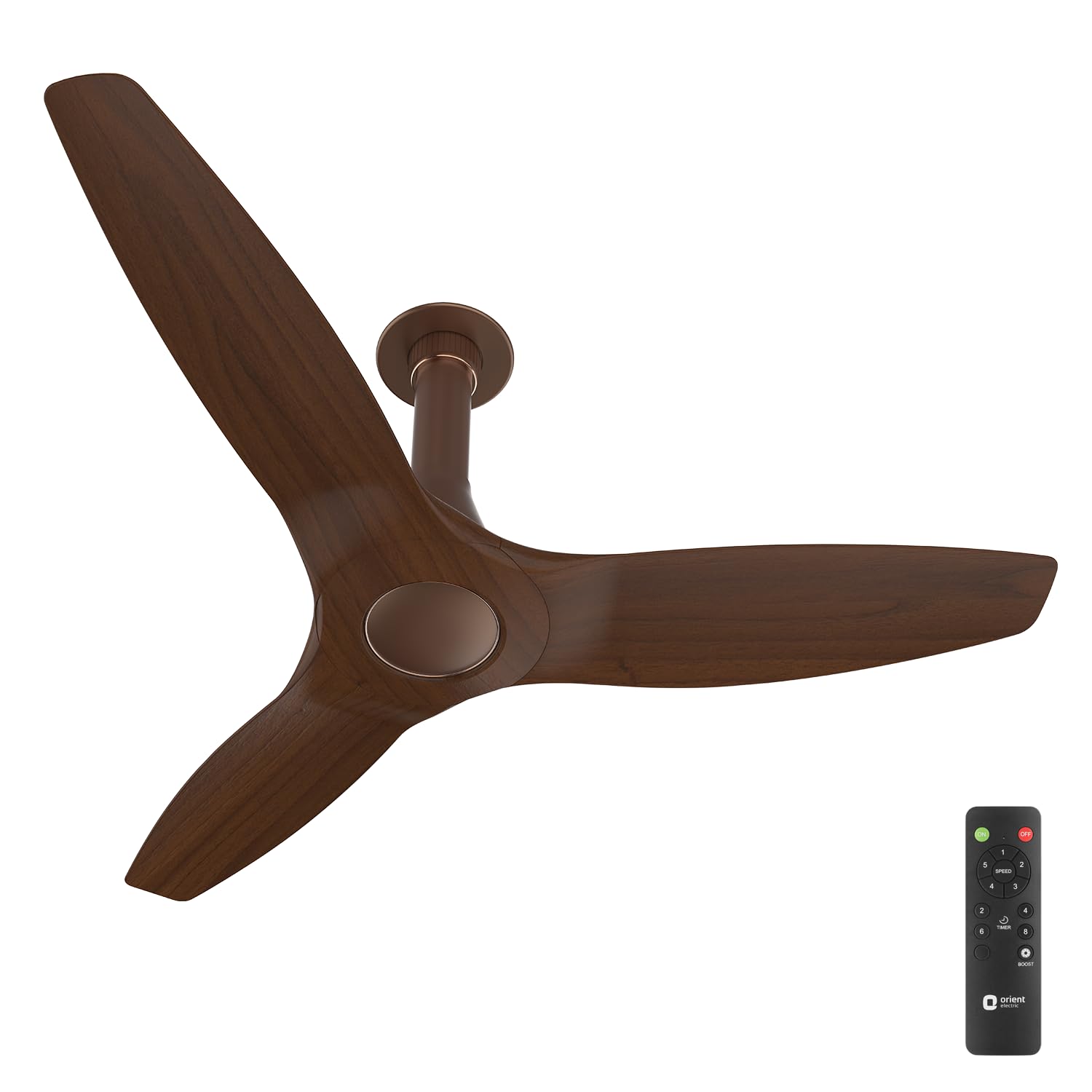 Orient Electric Newly Launched 1230 Mm Aeroquiet Neu BLDC,Energy Saving Ceiling Fan With Remote,BEE 5-Star Rated,Saves Up To 50% On Electricity Bills,5 Year Warranty By Orient,Truffle Wood,Brown-image-41