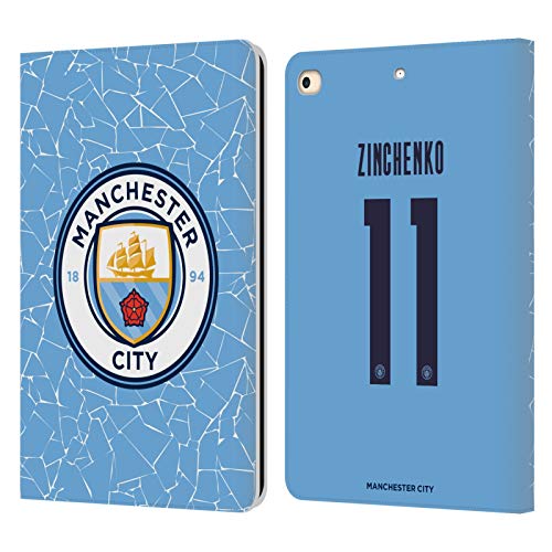 Étui en cuir iPad 9.7 Man City Finition premium Maillot Zinchenko