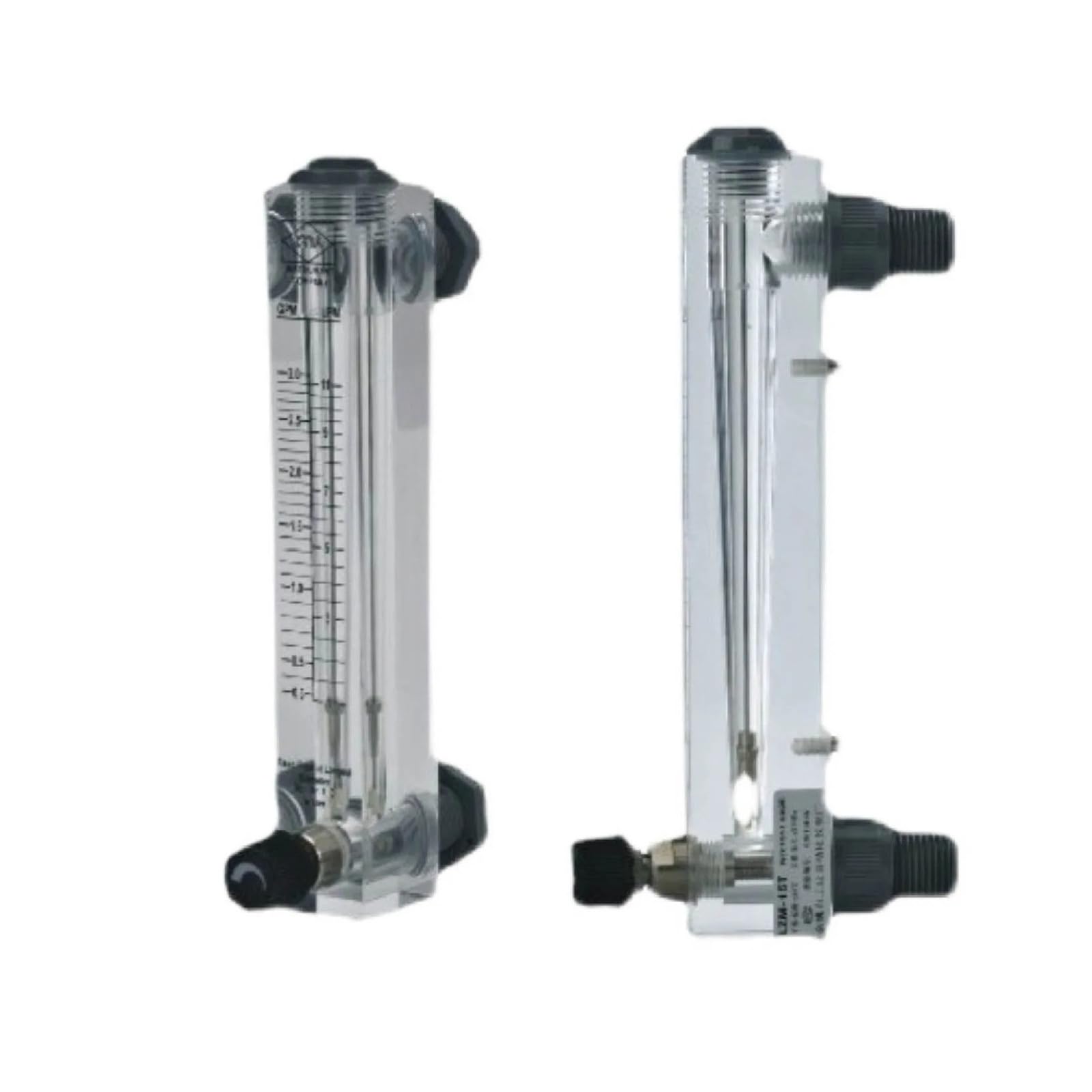 Caudalímetro Medidor de Flujo rotámetro LZM-20T for Aire, Agua, líquido, Tipo Panel, Uso Industrial(16-80Nm3-h)