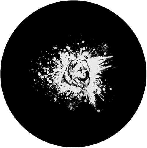 Miniatura 3 de Chow Chow Lover Funny Chow Chow Dog Lover PopSockets PopSockets Estándar PopGrip