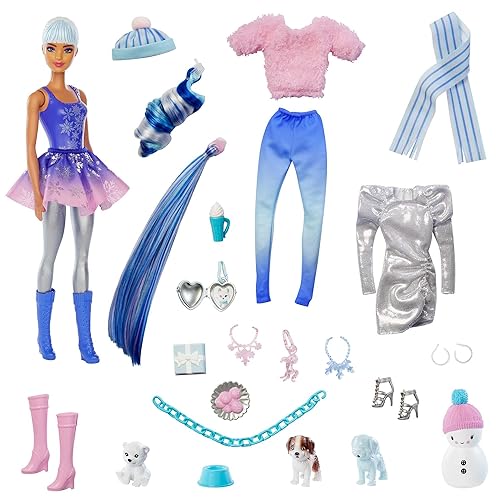 Calendario de Adviento Barbie Color Reveal, 25 Sorpresas miniatura 6