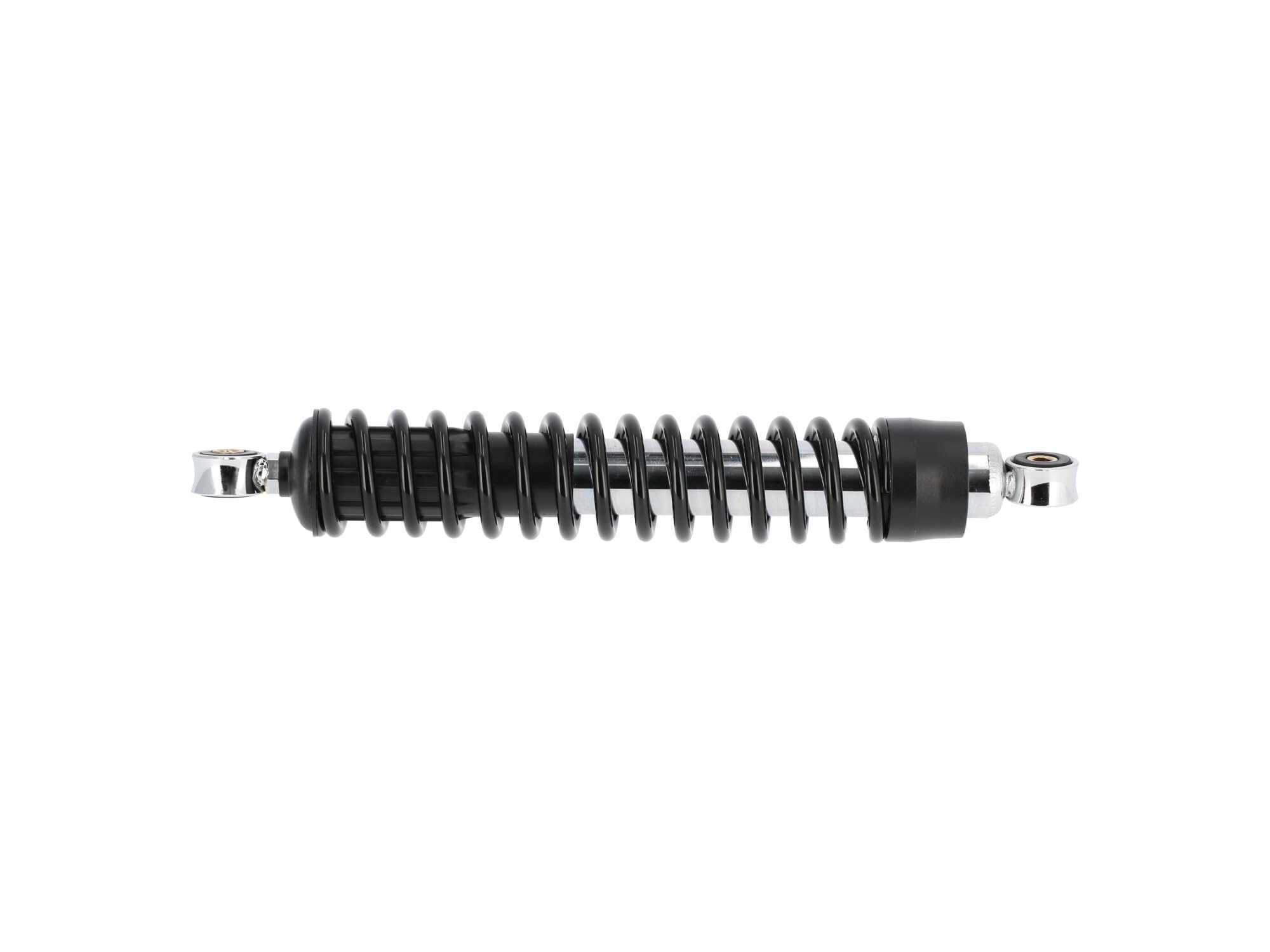 ZT-Tuning Set: Federbeine 360mm, Feder schwarz, verstellbar - für Simson S50, S51, S70, S53, S83 Enduro