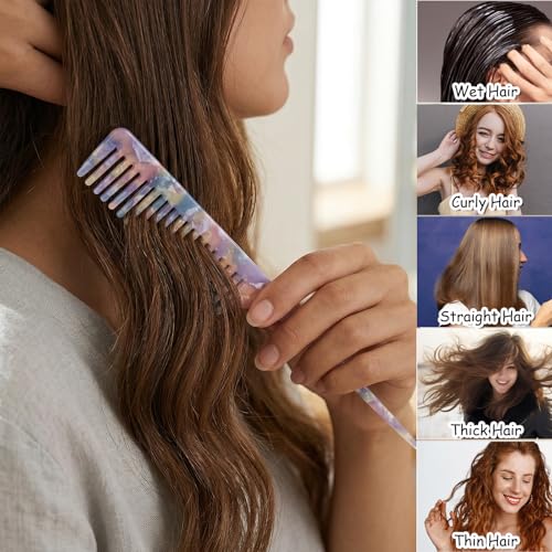 2 Peines Ratón Cola para Mujer Estilistas de Cabello miniatura 5