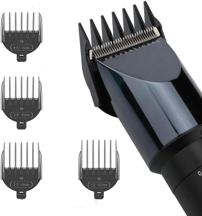 Hair for Men Professional Barber Clipper for Washable Beard Cutting Machine Rechargeable Set(with Box)