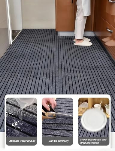Tapis de sol caoutchouc antidérapant pour protéger salon et bureau - 3