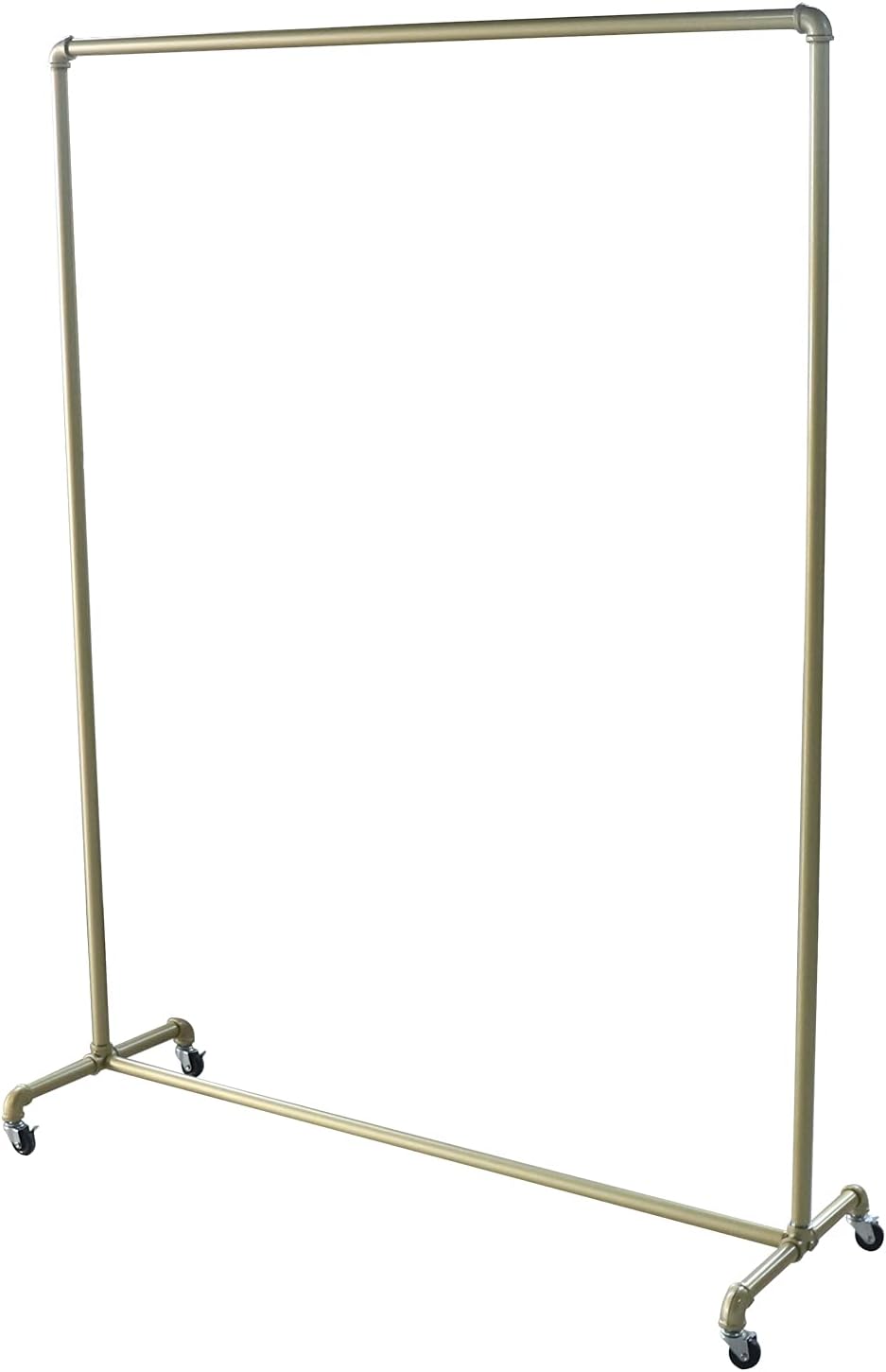 47.2 x 15.7 Inch High Performance Clothes Rack, Metal Gold Clothes Rack