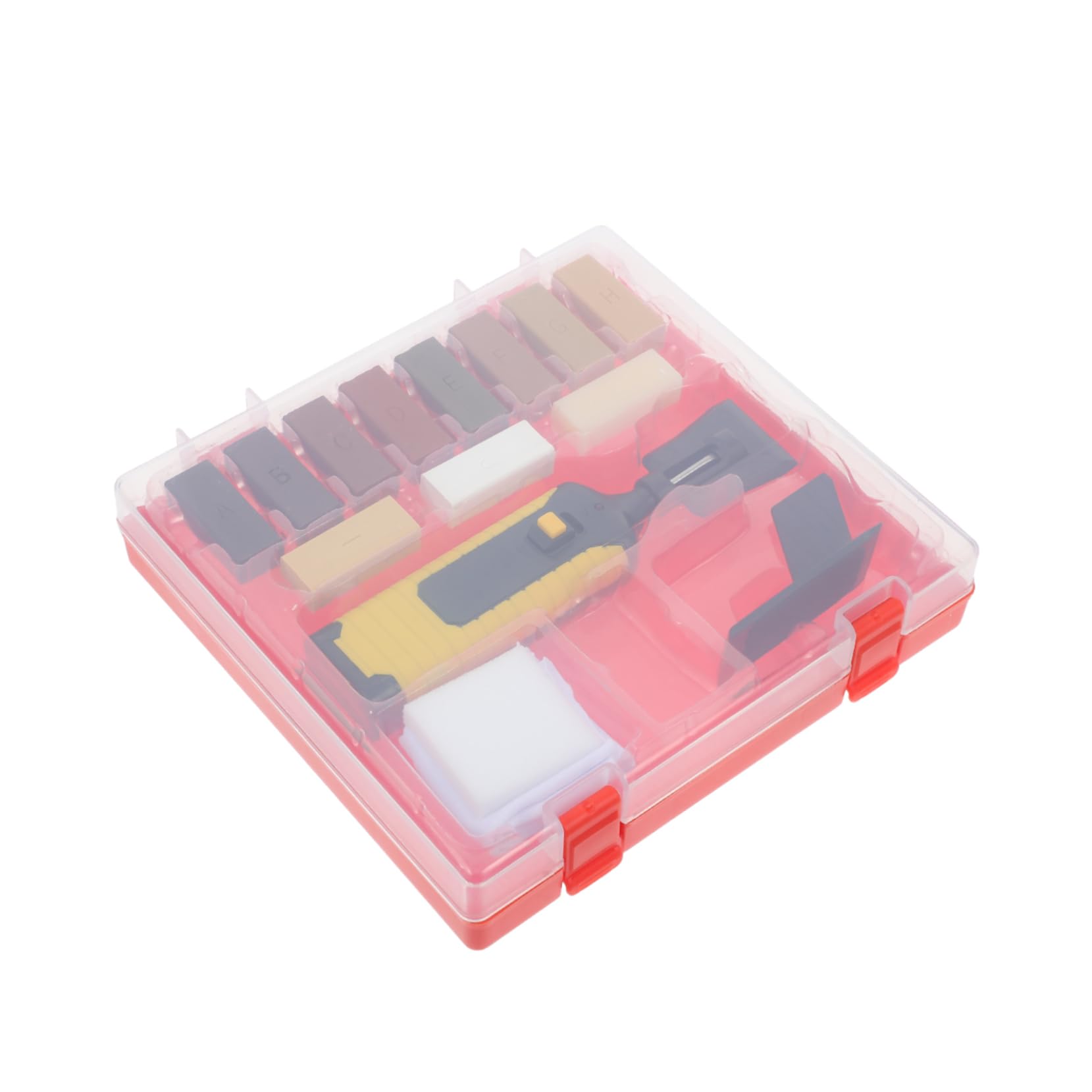 1juego Kit De Reparación De Madera Dura Con Herramientas Para Arreglar Arañazos y Grietas Suelos De Madera y Muebles Solución Versátil Para Imperfecciones El Hogar Oficina
