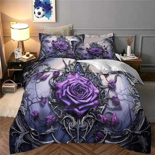 Housse de couette hypoallergique pour peau sensible microfibre