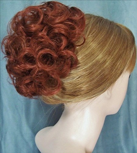 HAYLEY Clip On Hairpiece by Mona Lisa - 130 Copper Red