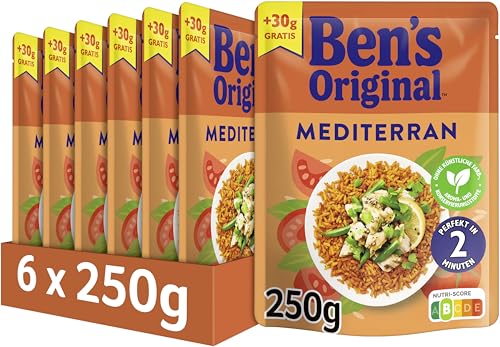 BEN'S ORIGINAL™ Express Mediterran 6x250g Promotion