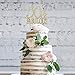 50 Cake Topper - Premium Gold Metal - 50 and Fabulous - 50th Birthday Party Sparkly Rhinestone Decoration Makes a Great Centerpiece - Now Protected in a Box
