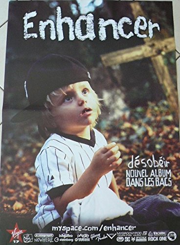 Enhancer Désobeir 80X120Cm affiche haut de gamme aux finitions d'art