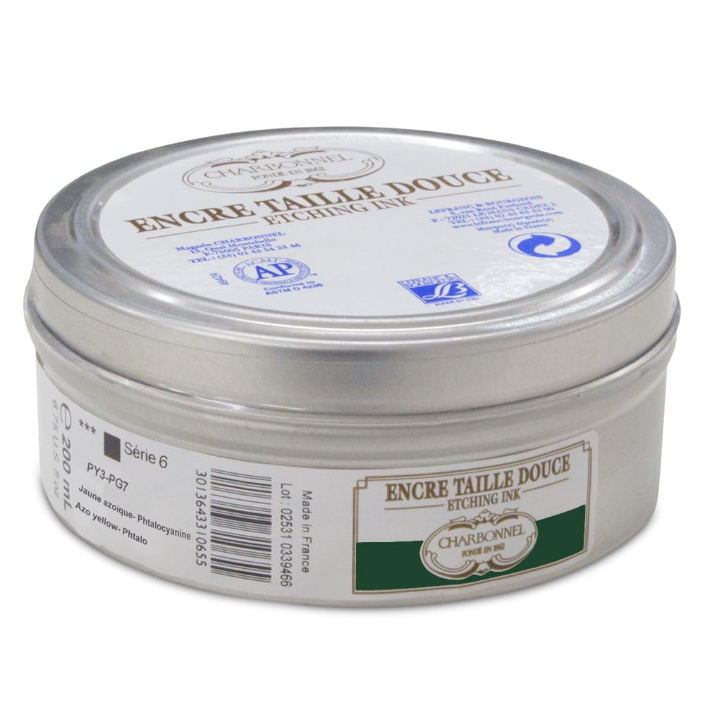 Charbonnel Encre Taille Douce Vert Solide Lefranc Bourgeois 200ml haut de gamme