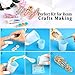 Silicone Measuring Cups for Epoxy Resin, 250 & 100ml Reusable Epoxy Resin Mixing Cups, Silicone Pouring Cup, Thick Hard Stir Sticks, Finger Cots, Tweezers for Epoxy Resin Mixing, Resin Casting Molds