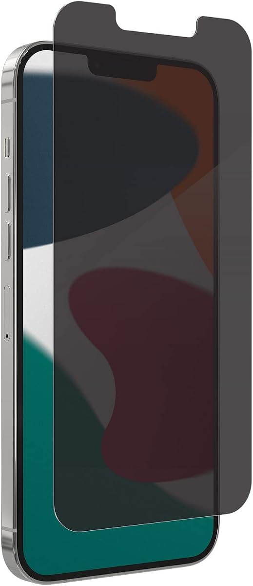 ZAGG InvisibleShield Glass Elite Privacy Screen Protector for iPhone 13 Pro Max & iPhone 14 Plus, Anti-glare, Impact Protection, Smudge Free, Scratch Resistant, Easy Application