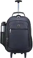 Mochila de rodinhas Executiva Escolar Trabalho Viagens Passeio