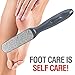 Probelle Double Sided Multidirectional Nickel Foot File Callus Remover - Immediately Reduces calluses and Corns to Powder for Instant Results, Safe Tool (Dark Grey)