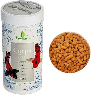 Ração Para Peixes Carpa Cor 300g Poytara