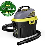 🏆Ligera y Práctica🏆 – Esta aspiradora solo pesa 2,7kg, lo que convierte a Autlead WDH2A en una de las aspiradoras más ligeras del mercado. Capacidad de 12L, que es adecuada para hogar, ático, taller,etc. Con un cable de 5m, proporciona un amplio rango de trabajo.