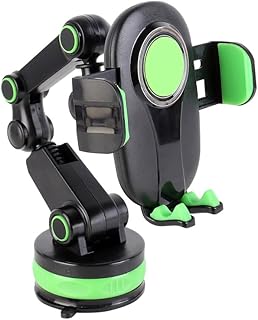 حامل موبايل للسيارة ، شفط وثبات ، بدون استخدام اليدين للوحة القيادة السيارة والزجاج الامامي للسيارة، لجميع الهواتف الذكية والسيارات (كود:7350) - من كابرمصر 2020