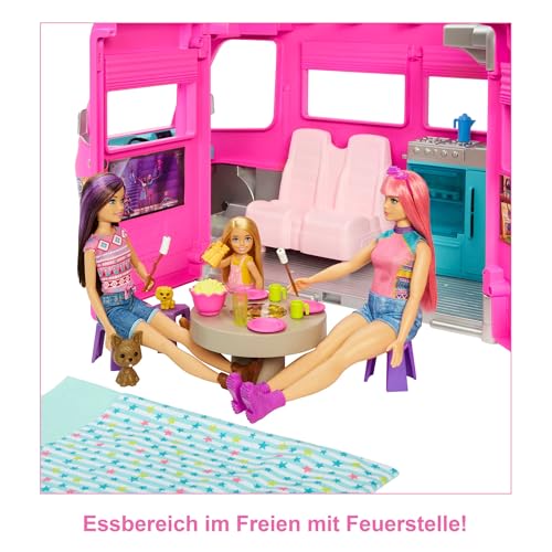 Barbie DreamCamper Spielset und Camping-Zubehör – Ansicht 4