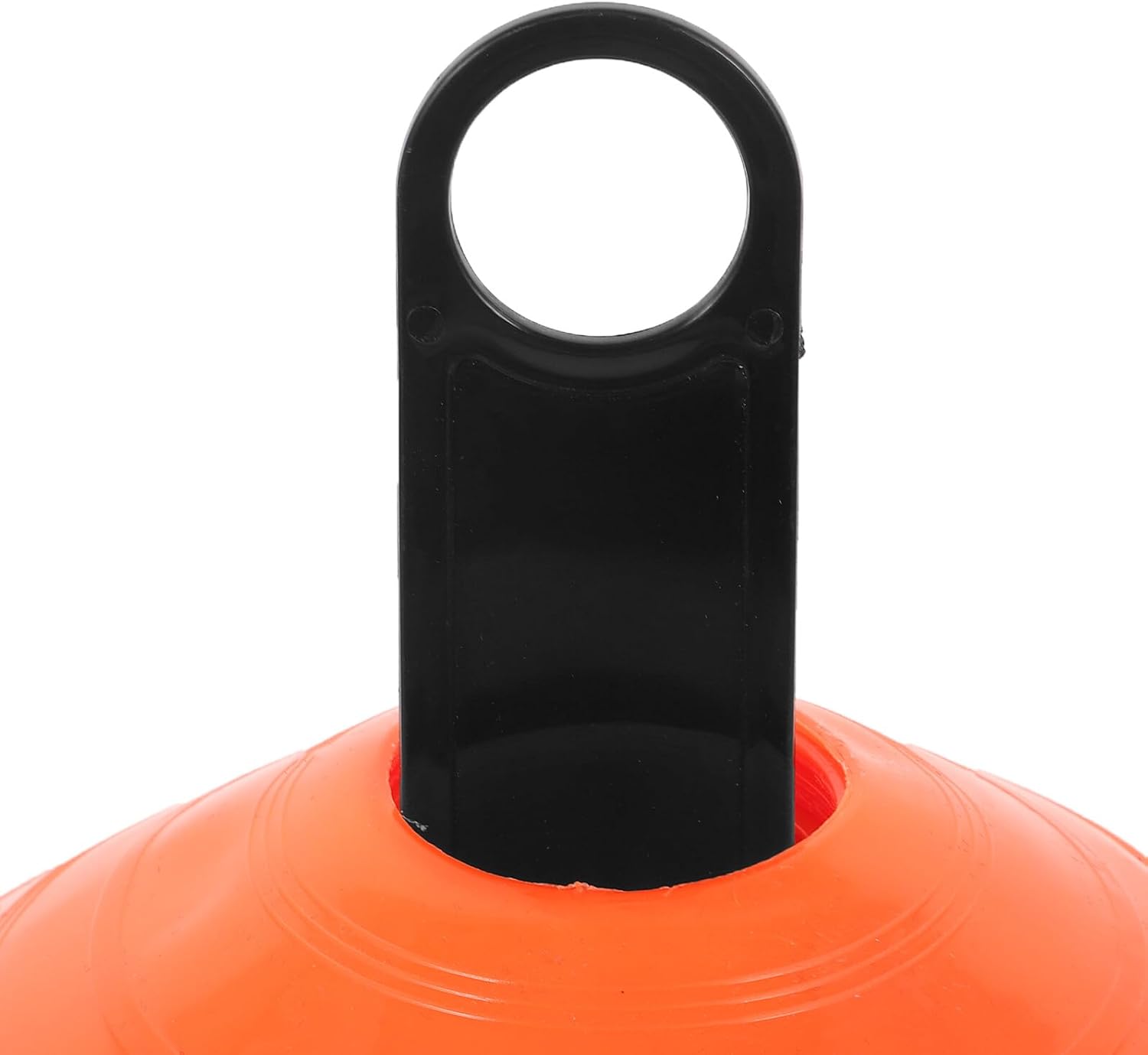 VICASKY Soccer Training Cones and Football Agility Cones Set, 50pcs Multi-Color Plastic Discs with Storage Rack and Carry Bag for Sports Drills and Field Marking