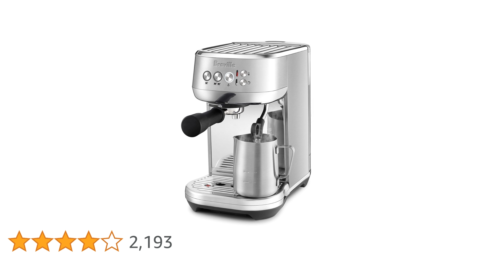 Breville Bambino ブレビル バンビーノ エスプレッソマシン Amazon.com: Breville Bambino Plus Espresso Machine BES500BSS