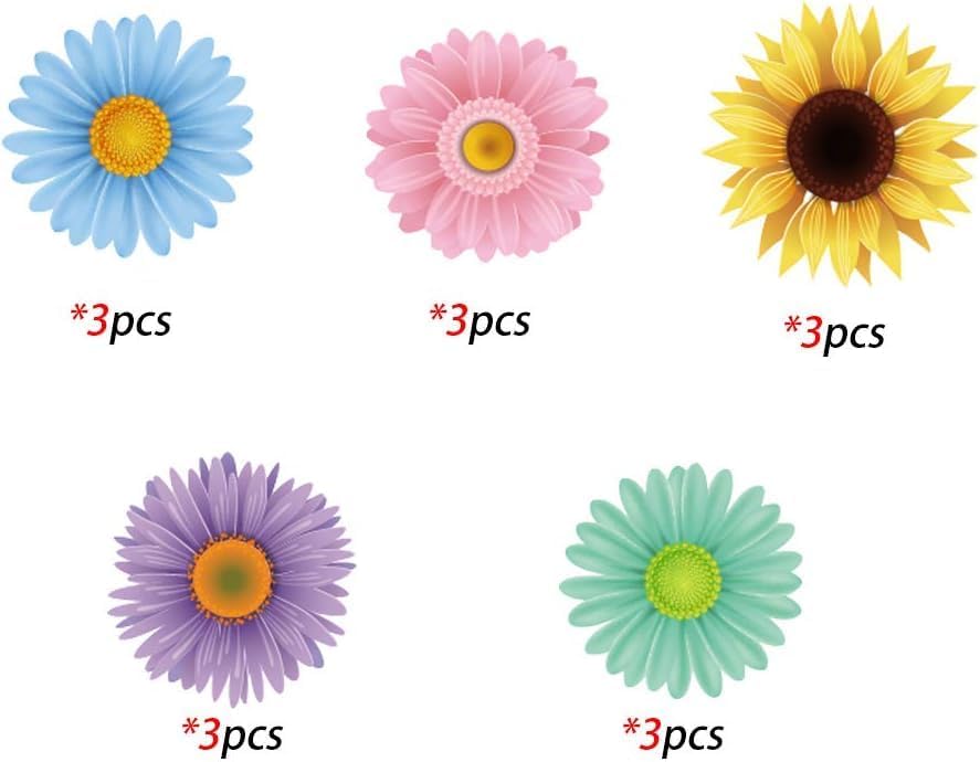 30Ct Spring Sun Flower Hanging Swirl Decorations,Themed Birthday,Party Supplies,Ceiling Decorations for Girls,Boys,Kids,Home,Classroom,Office,Baby Shower - Image 7