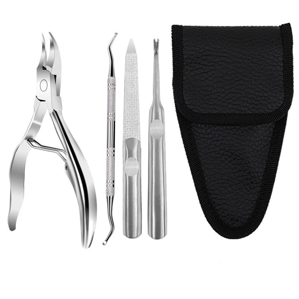 Nail Clipper Toenail Cuticle Nippers Stainless Steel Cutters Tools Maincu