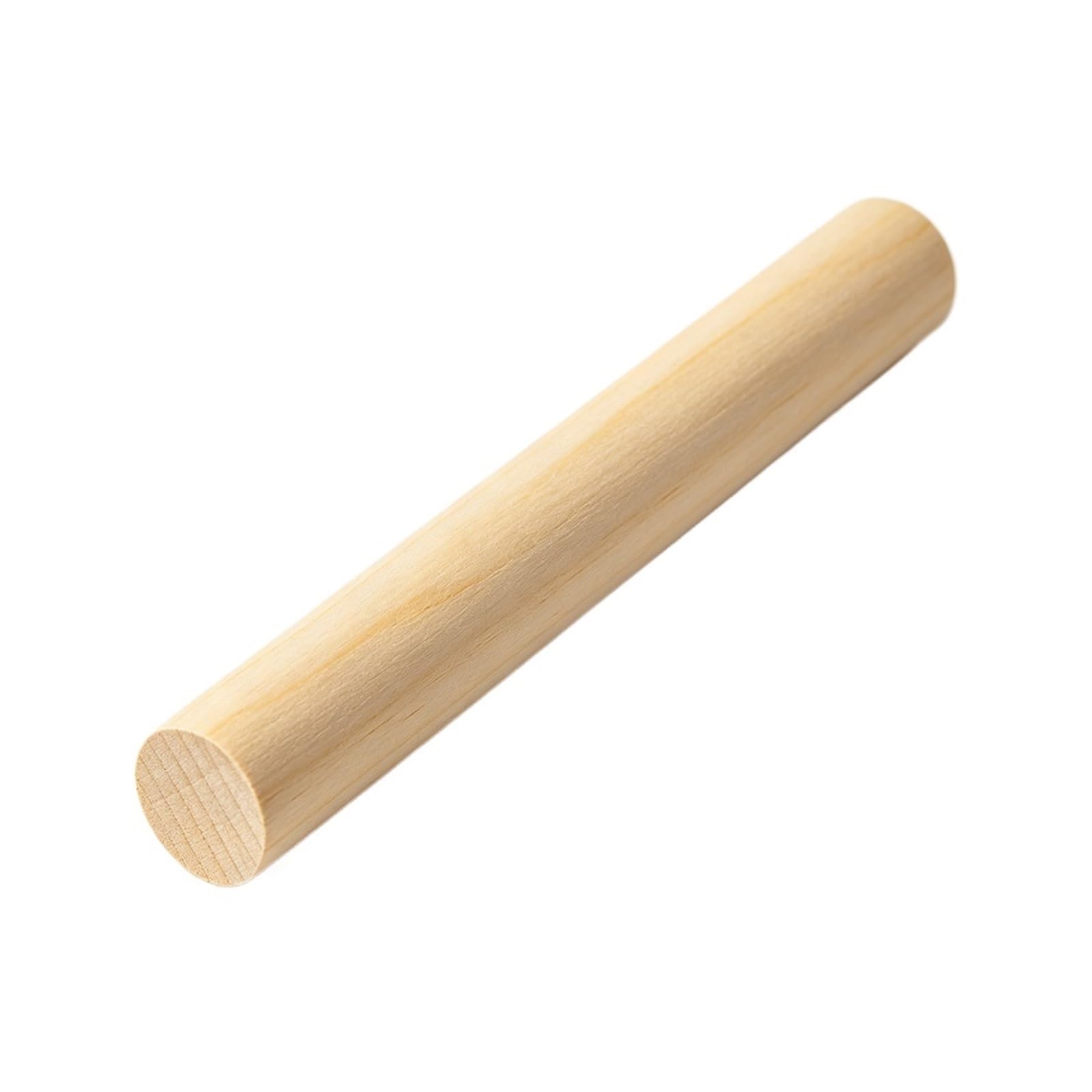 Palos De Madera 20-40Pcs Dia10mm Solid Round Wood Length 50mm-400mm DIY Construction Material Building Model Fine Wooden Strips(250x10mm,20pcs)