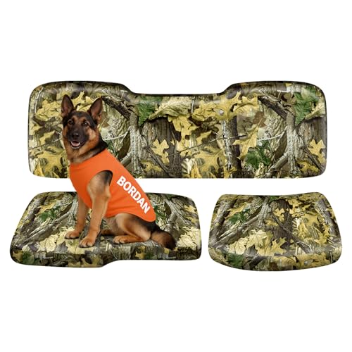 BORDAN Heavy Duty UTV Seat Cover for 2017-2021 Polaris Ranger XP 1000, Waterproof 1680D Camo Seat Covers for UTV Polaris Ranger 1000 2020-2025 Full Protection Outdoor (3 PCS) by BORDAN - Used condition - US$32.77