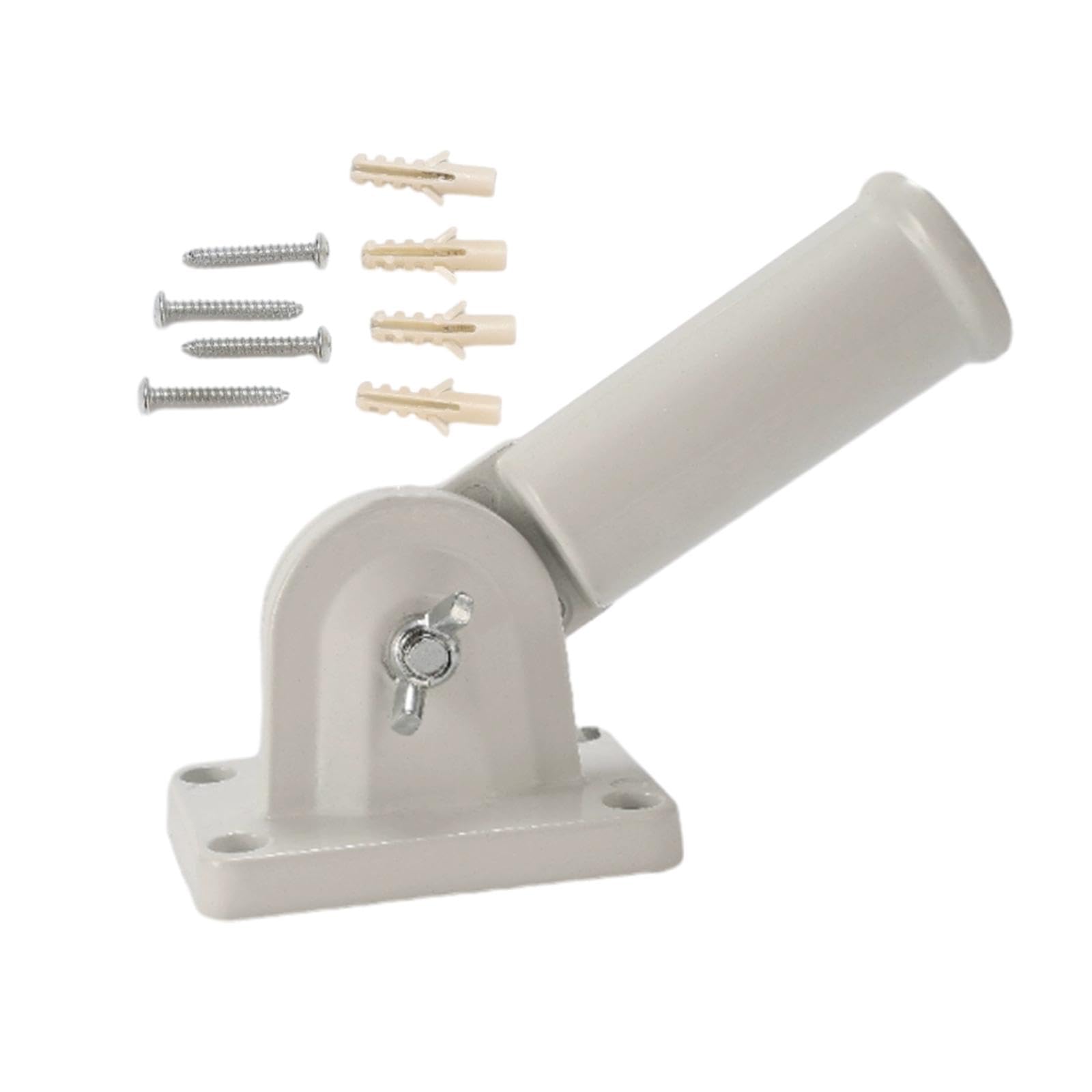 Flag Pole Holder AluminumMarkPole Mounting Bracket for Outside Porch House-image-39