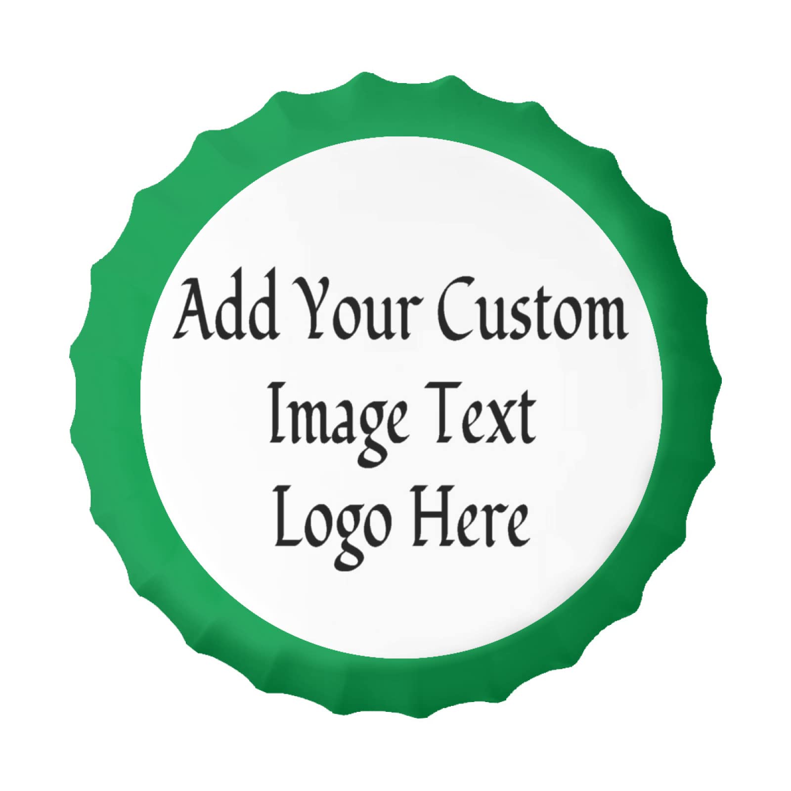 AOOEDM Personalized Metal Tin Signs Custom Bottle Caps Metal Signs Retro Beer Bottle Caps Metal Sign for Home Bars Garage Coffee Shop Home Decor Art Wall Man Cave Sign Beer Signs