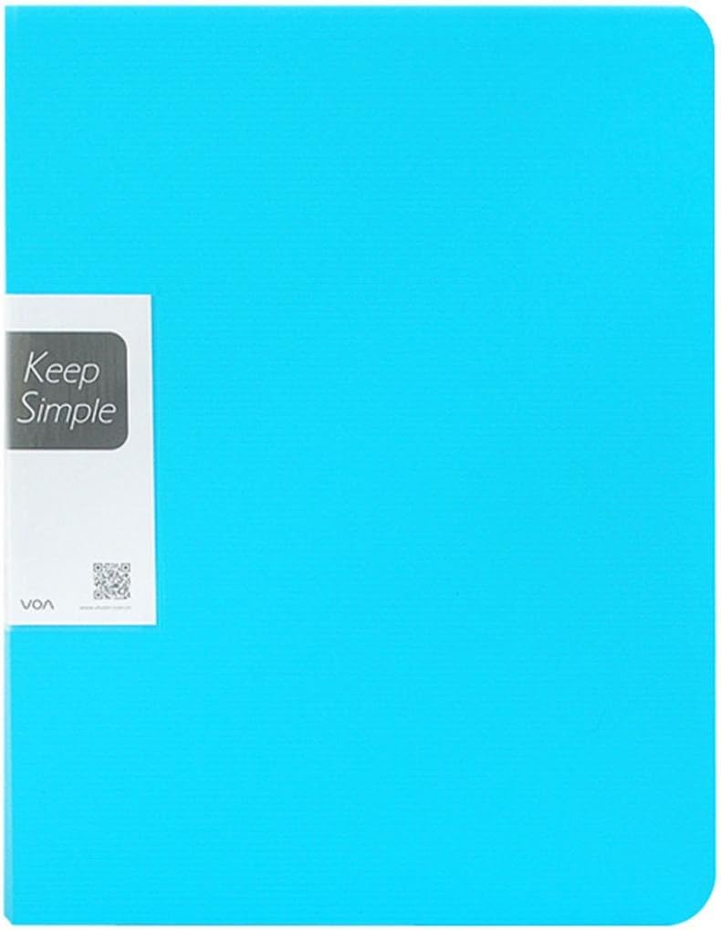 Shuter 30-Pocket A4 Protector Presentation Book,60-Page Capacity,Available for Report Sheets,Artworks,Music Sheets,Clippings