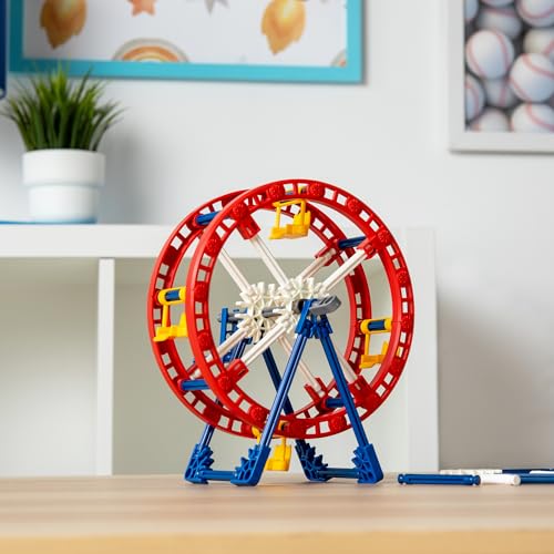 K'NEX Mini Ferris Wheel Kit, 48 Pieces for Exercise Fun, Desk Decoration, Construction Model from 6 Years, Technical Toy for Boys and Girls - Image 5