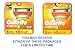 Gillette Fusion Razor Refill Cartridges -Made in USA - (8 Count)