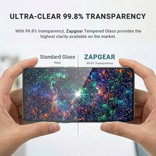 Image of Tempered Glass for Google Pixel 9a | Edge-to-Edge Protection | 9H Military Grade Hardness | Bubble-Free & Case Friendly HD Clear Screen Protector