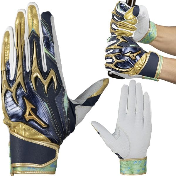 極希少 オールドバカラ 金彩×青エナメル 香水瓶S☆ジョルジュ