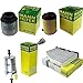 Produktbild EISENFELS Filter Set Inspektionspaket erstellt mit MANN-FILTER Ölfilter W 712/94, Luftfilter C 14 130, Kraftstofffilter WK 69, Innenraumfilter FP 2939, Verschlussschraube