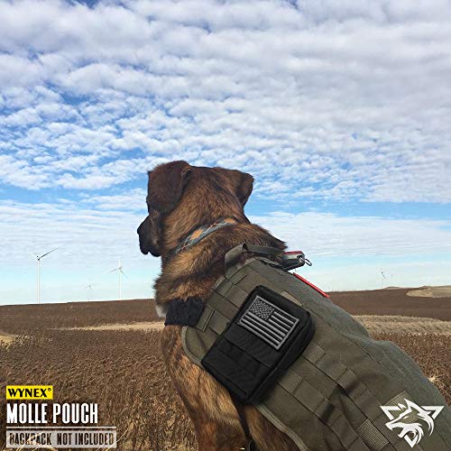 Wynex 2 Pack Molle Pouches, Tactical Edc Utility Pouch Compact Water Resistant Organizer Small Gear Gadget For Military Backpack #TOP6