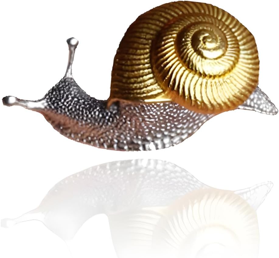 Small Snail Stud Earrings for Women Snail Vortex Earrings Animal Stud Earring - Image 6