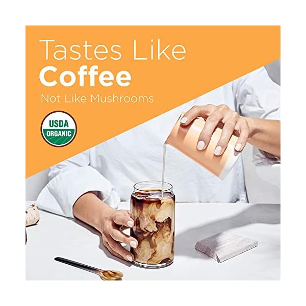 Organic Cold Brew Coffee Grounds by Four Sigmatic Dark Roast, Fair