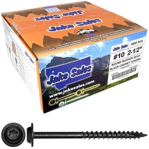 #10 x 2-1/2" Round Washer Head Truss Head Screw. Torx/Star Drive ...