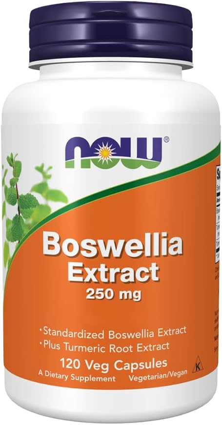 NOW Foods Boswellia Extract 250mg 120 Veg Capsules by NOW Foods