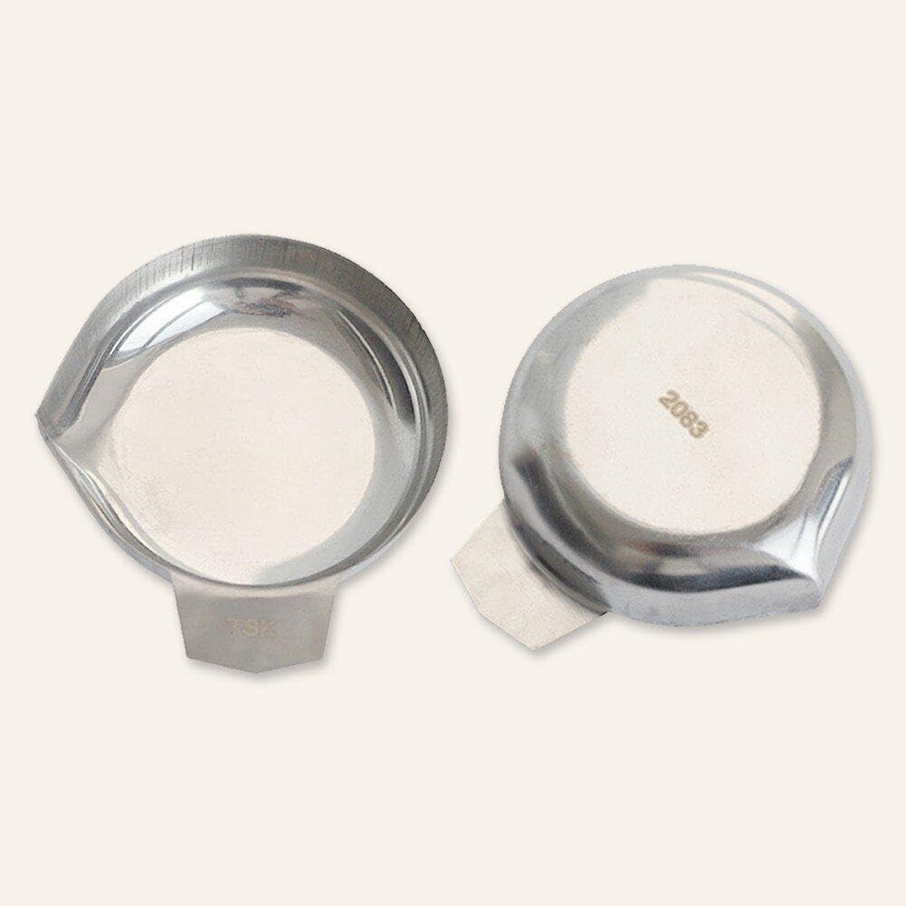 2 Pezzi Vassoi Per Bilancia Elettronica Da Cucina - In Acciaio Inossidabile Per Gioielli E Pietre Preziose - Foto 8