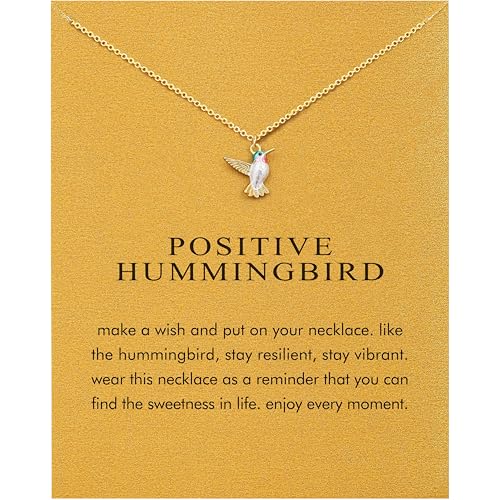 Baydurcan Friendship Anchor Compass Necklace Good Luck Elephant Pendant Chain Necklace with Message Card Gift Card