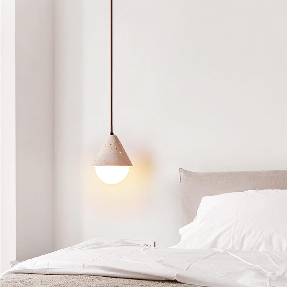 Lampadario in Pietra Naturale,Luci a Sospensione in Gialla a Forma di Goccia Pioggia Vintage Mid Century Apparecchio Illuminazione a Soffitto for Cucina Isola Sala da Pranzo Comodino Ingresso