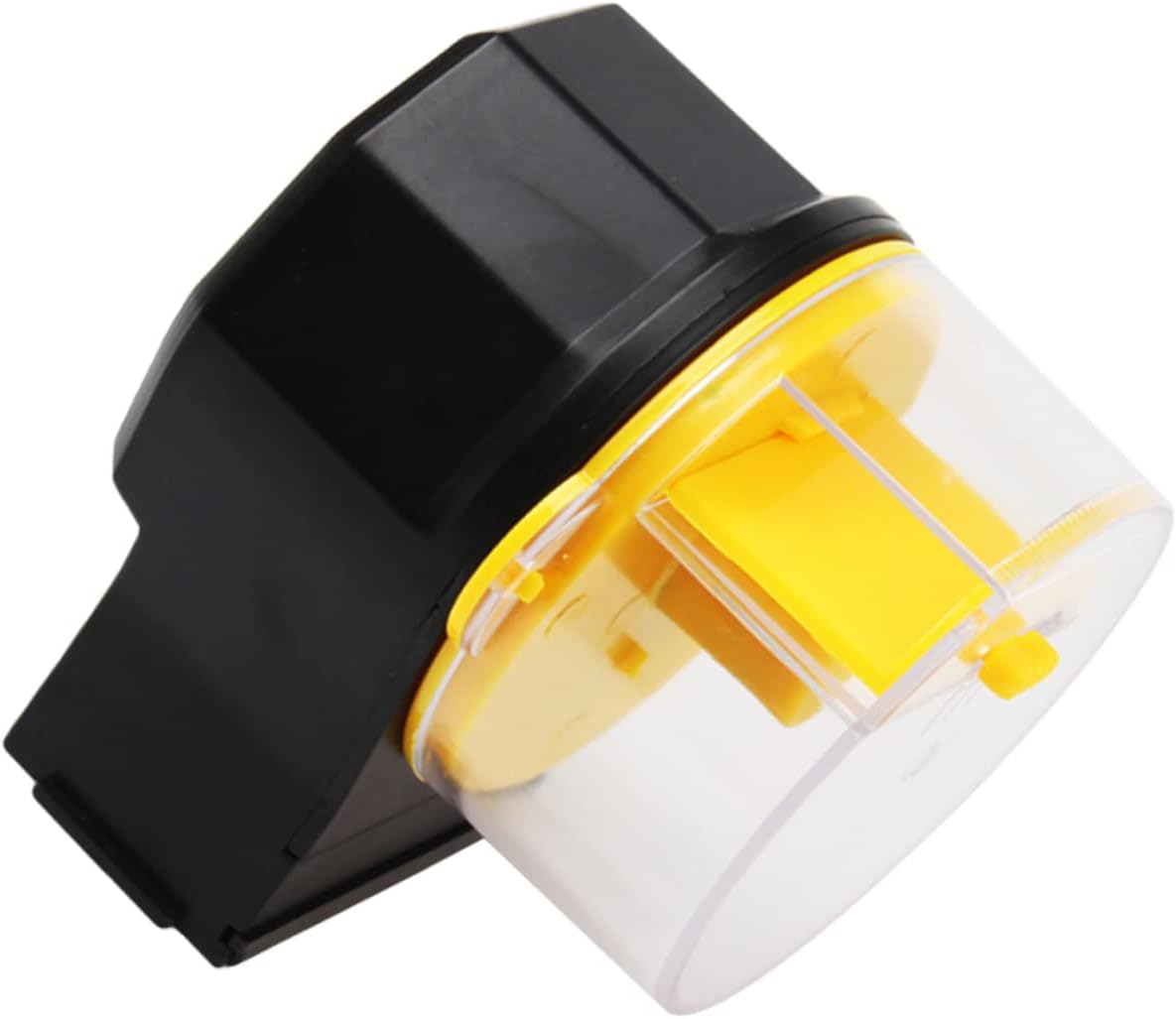 Auto Fish Feeder for Small Tank Electric Timer Fish Feeding Tool Automatic Feeding for Pond Sturdy Practical Yellow