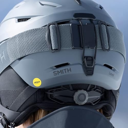 Smith Optics Level Mips Men's Snow Helmet - Matte Slate, Large #TOP4