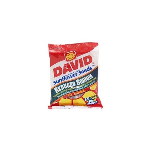 Semillas de girasol de David reducido de sodio 525oz Pack de 12